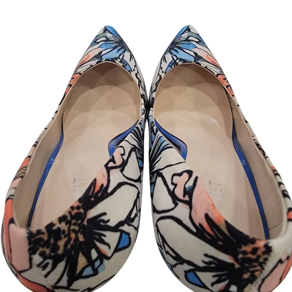 Nine West Women's Floral High Heel Shoes - Picture 10 of 17